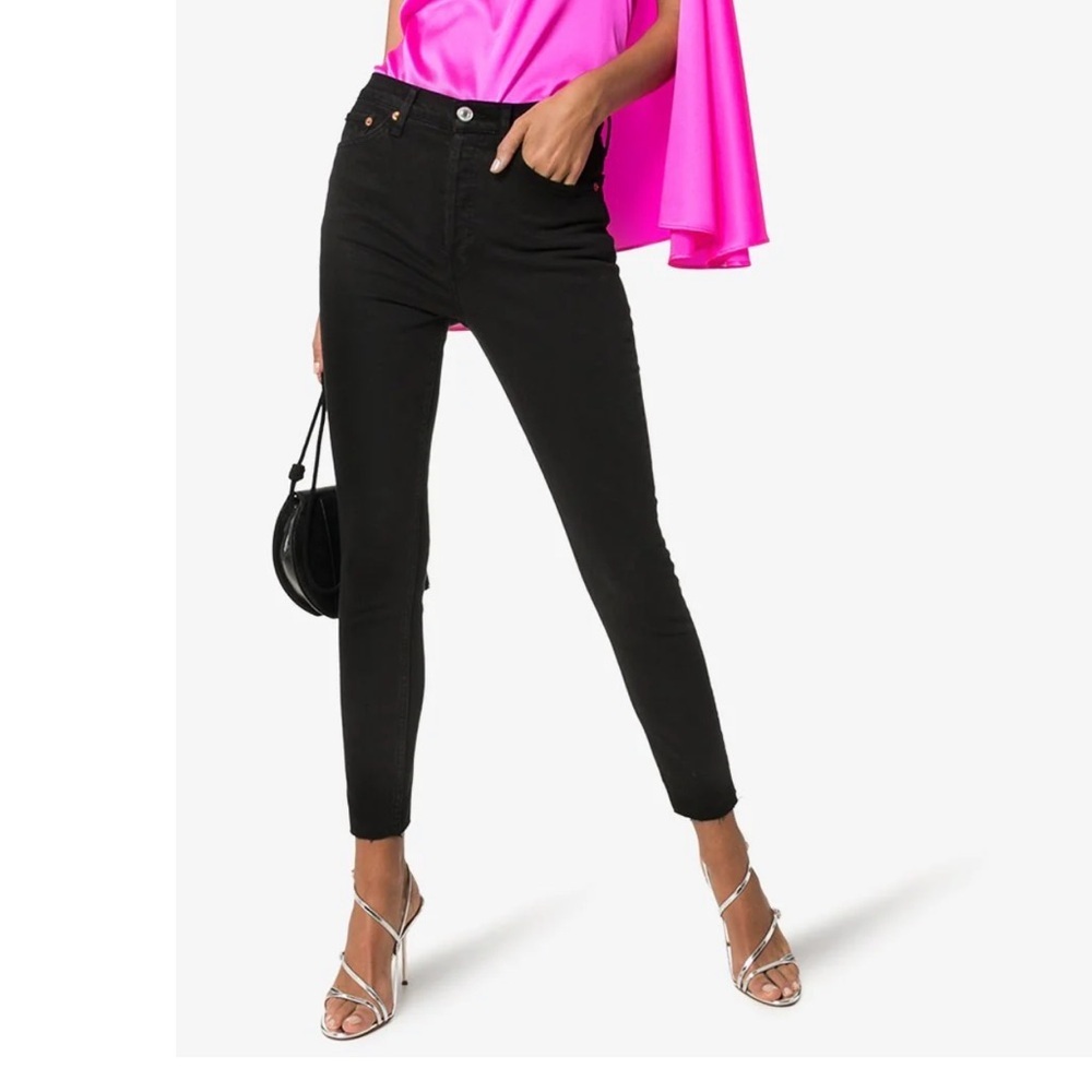 RE/DONE 90s High Rise Ankle Crop